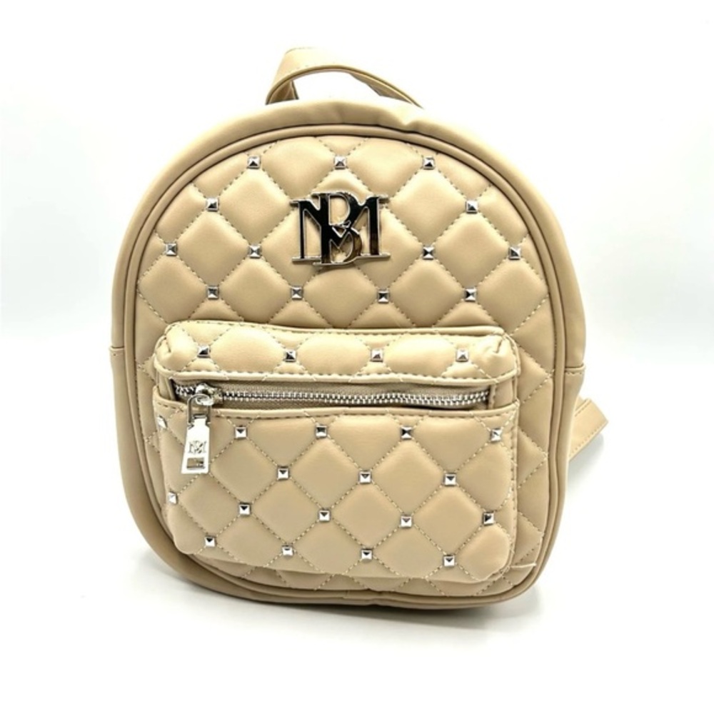 Badgley Mischka Quilted Women's Backpack-Mini